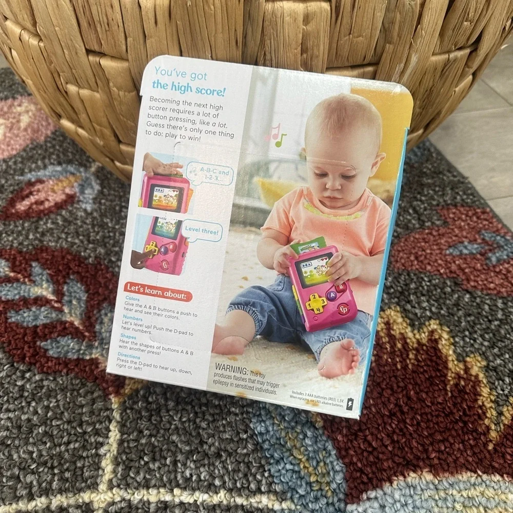 New Fisher Price Baby Girl Game Console Learning Toy 6-36 Months Laugh & Learn